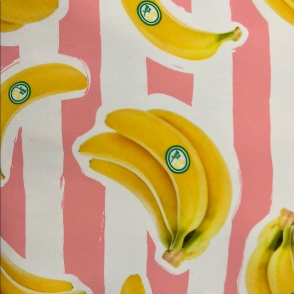 Betsey Johnson Pink and Yellow Banana Tote 💕 🍌 - Picture 4 of 6